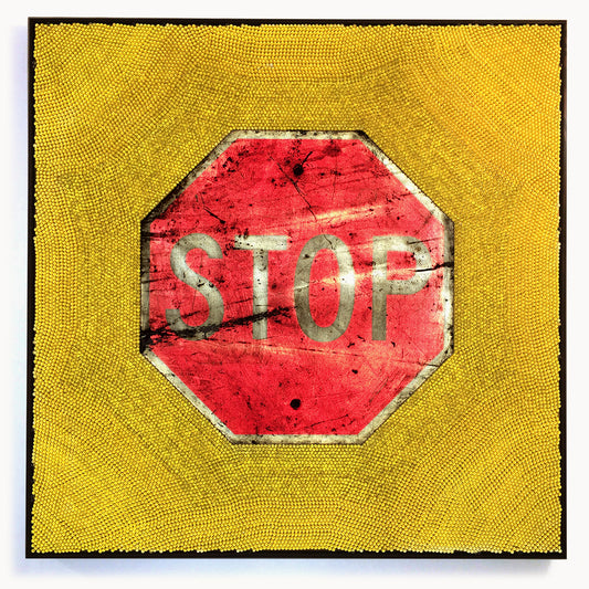 Stop Sign (Yellow)